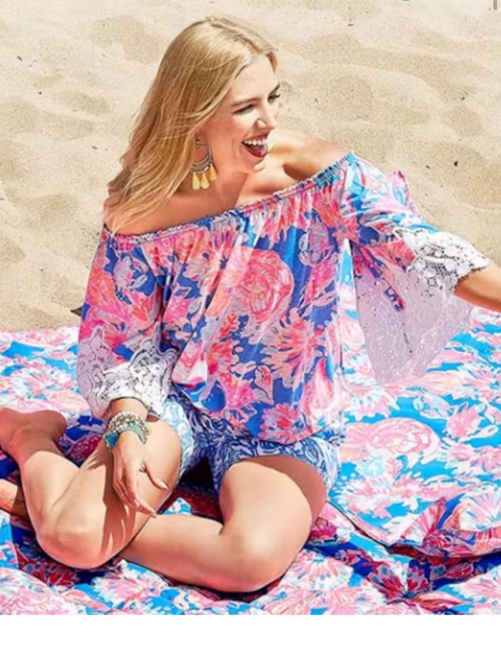 Lilly Pulitzer Off-Shoulder